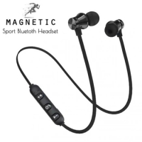 2023 New XT11 Magnetic Earphone Bluetooth 4.2 Wireless Headset In-Ear Noise Reduction Hanging Neck Headset TWS Sports Headphones