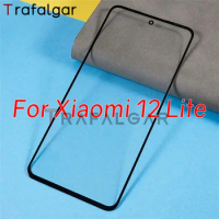 For Xiaomi 12 Lite 5G Front Screen Glass Lens + OCA Optically Clear Adhesive Replacement Parts 2203129G