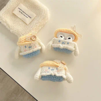 Knitting Cute Rabbit Dog AirPods Pro Protective Cover for AirPods Pro 3rd Generation Case Winter Sleeve