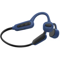Lotorasia Bone Conduction Headphones IPX8 Swimming Waterproof Earphones Built-in 16GB MP3 Player Bluetooth-compatible Headset
