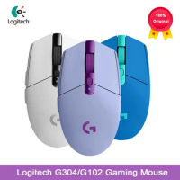 Logitech G304 G305 G102 Computer Gaming 2.4G Wireless Mouse Ergonomic Mouse HERO Engine 12000DPI for LOL PUBG Fortnite Overwatch