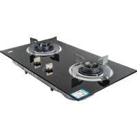 Manufacturers In China Kitchen Cook Gas Top 2 Burner Gas Hob Built In Gas Stove