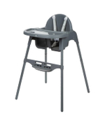 เก้าอี้สูงสำหรับเด็ก รุ่น Meely สีเทาเข้ม