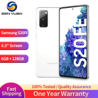 Original Samsung Galaxy S20FE G781U1 5G Mobile Phone 6.5" 6GB RAM 128GB ROM Triple Cameras NFC Octa Core Android SmartPhone