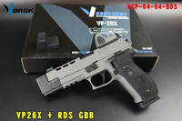 【翔準AOG】VORSK VP26X + RDS GBB Pistol (Silver) 瓦斯手槍 VGP-04-04-BDS RMR瞄具 內紅點