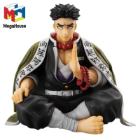 MegaHouse Genuine Demon Slayer Anime Figure Rock Pillar Himejima Gyoumei GEM Action Figure Toys For Kids Xmas Gift Collectible