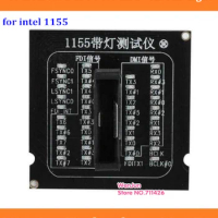 Desktop Motherboard CPU Tester I5 I7 mainboard Test Card with LED Light for intel 1155