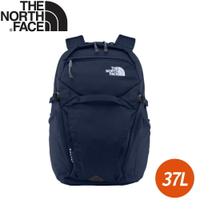 【The North Face 電腦休閒背包 37L《海軍藍》】3ETU/電腦包/後背包/雙肩背包