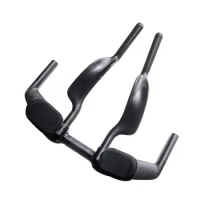 Road Bicycle NEW Carbon Fiber Bicycle Rest TT Handlebar Clip on Aero Bars Handlebar Extension Triathlon Time Trial Cycling Parts