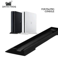 DATA FROG Vertical Stand Dock Mount Supporter Base Holder Cradle For Playstation 4 Pro Cooling Protection Console Accessories