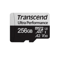 【Transcend 創見】USD340S microSDXC UHS-I U3 V30/A2 256GB 記憶卡(TS256GUSD340S附轉卡 包裝隨機出貨)