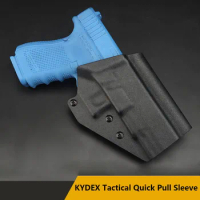 KYDEX-Adjustable Wear-Resistant Tactical Pistol Holster, Glock 43 Special Quick Pull Sleeve, Adapt to Glock 43, 43,43X