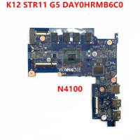 For HP K12 STR11 G5 DAY0HRMB6C0 N4100 8GB 128GeMMC WIN Laptop Motherboard L59636-601 L59636-001 100% Full Tested