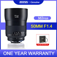ZEISS Milvus 50mm f1.4 ZE Full-frame Lens for Canon EF Nikon F SLR Camera Like 5D SL3 T7 D750 D810 D3x D610 Df Z CAM E2-F6 F8 S6