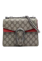 Gucci 二手 Gucci 小號 GG Supreme Dionysus 斜背包