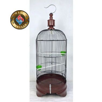 MJ SET SANGKAR LOVEBIRD PVC OVAL / KAPSUL BESI IMPORT KANDANG LOVEBIRD SANGKAR BURUNG LOVE BIRD PARK