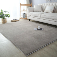 地毯 房間地毯 客廳地毯 床邊地毯 臥室地毯 侘寂風地毯客廳茶幾毯 現代簡約臥室床邊毯 素色整鋪純色