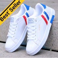 SS Senji Sepatu Sneakers Unisex Putih Original Gaya Kasual Pvc Outsole Casual Shoes