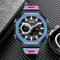 JAM TANGAN BELLEDA DISKON  Jam Tangan BELLEDA 9950 RANTAI ORIGINAL DUAL TIME GARANSI Watches