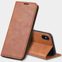 Magnetic Business Phone Case For Xiaomi Redmi 7A Case For Xiaomi Redmi 7A Cover Card Holder Flip Wallet Coque