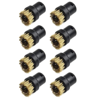 Top Sale Round Brush Brass Wire Brush Nozzles For KARCHER SC Series KARCHER SC1 SC2S C3 SC4 SC5 SC952 SC1020 SC2500 SC5800