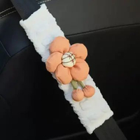 PREMIUM Seatbelt Mobil/Seat Belt 3D Motif Karakter Bordir Sarung over Sabuk Pengaman Mobil Kualitass