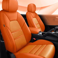 Leather Car Seat Cover For Nissan Qashqai J10 J11 Juke Tiida X Trail T31 T32 Teana J32 Almera G15 patrol Y61 Primera Accessories