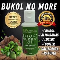 Aruga Bitoon herbal oil 60ml nakakatulong pangtunaw Ng bukol Bawal sa bata at SA Buntis