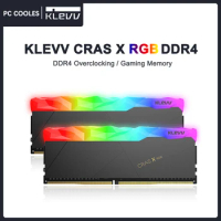 KLEVV CRAS X RGB DDR4 Gaming memory 8GB 16GB 3200MHz 3600MHz Hynix Chips 288 Pin DIMM Overclocking RAM dual channel Memory