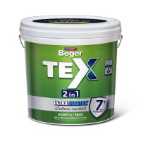 สีทาภายใน BEGER TEX 2IN1 ด้าน #A 2.5GL