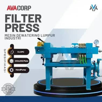 Filter Press WWTP by AVACORP | Mesin Dewatering Lumpur Industri & IPAL