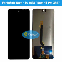 For Infinix Note 11s X698 LCD Display Touch Screen Digitizer Assembly For Infinix Note 11 Pro X697