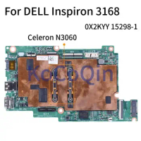 For DELL Inspiron 3168 Celeron N3060 Notebook Mainboard 15298-1 0X2KYY SR2KN DDR3 Laptop Motherboard