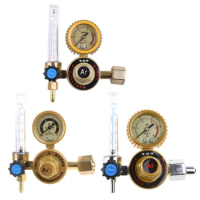 Argon CO2 Mig Tig Flow Meter Gas Regulator Flowmeter Welding Weld Gauge 0-25Mpa
