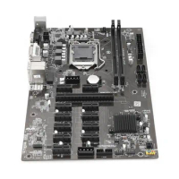 B250-BTC Miner Motherboard LGA 1151 DDR4 Memory 12 x PCI-E 16X Graphics Card Slot SATA3.0 USB3.0 For Eth Btc Miner