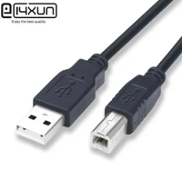 1Pcs Print Cable B USB 2.0Type A to Male to Male Printer Cable 1m/1.5mFor Camera Epson HP Canon Printer usb Printer