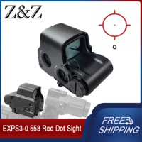 Tactical 558 EXPS3-0 NV Fucntion Hunting Holographic Red Dot Sight Scope Optical Reflex Sight High Quality New