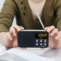 索愛S91收音機新款便攜式老人廣播隨身聽多功能音樂聽歌聽書戲曲