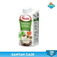 Santan Sasa Santan Cair Kemasan 200 Ml