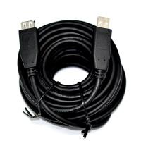 fujiei USB 2.0 A公A母 單埠主動式訊號增益延長線 5M  10M 最多支持5條串連 信號放大器