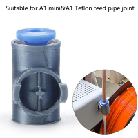 Penyambung Tiub PTFE, Untuk Makmal Bambu A1 / A1 Mini, Bahan Sejagat, Paip Suapan, Bahagian Pencetak