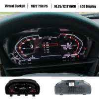 12.3''Inch Digital LCD Instrument Cluster Virtual Cockpit For BMW 5 6 Series M5 E60 E61 E63 E64 Speedometer HUD Dashboard Panel