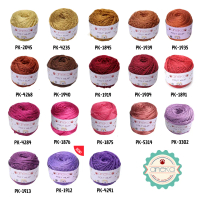 KATALOG - PREMIUM Benang Rajut Polyester/ Poliester / Poli Poly Kilap Warna PART 1