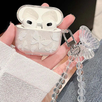 2025 Glitter Butterfly Print Case for AirPods Pro 2, Apple 2nd Generation Bluetooth Earphone Case, A