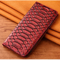 Phone Case forOPPO Realme Q5i Q3i Q3T Q3s Q2i XT X2 X3 X7 Pro Ultra Max Genuine Leather Magnetic Flip Cover