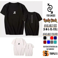 Murah KAOS BTS JK JEON JUNGKOOK I BIGHIT KPOP T-SHIRT TRIPLES Terbatas