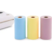 6 Rolls Printable Sticker Paper Roll for Peripage Thermal Printer Paper Self-adhesive for PAPERANG P1/P2 Photo Printer