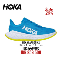 HOKA CARBON X 2 DIVA BLUE / CITRUS ORIZINAL