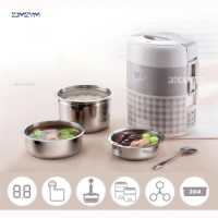 DFH-A20D1 1L Mini Rice Cooker Electric Rice Cooker Auto Rice Cooker With Cute Pattern For Rice Soup Porridge Steamed Egg 270W