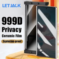 999D Privacy Ceramic Soft Film For Motorola Edge 40 Neo 30 Ultra Fusion Screen Protector For Moto Edge Plus 2023 X40 X30 S30 Pro